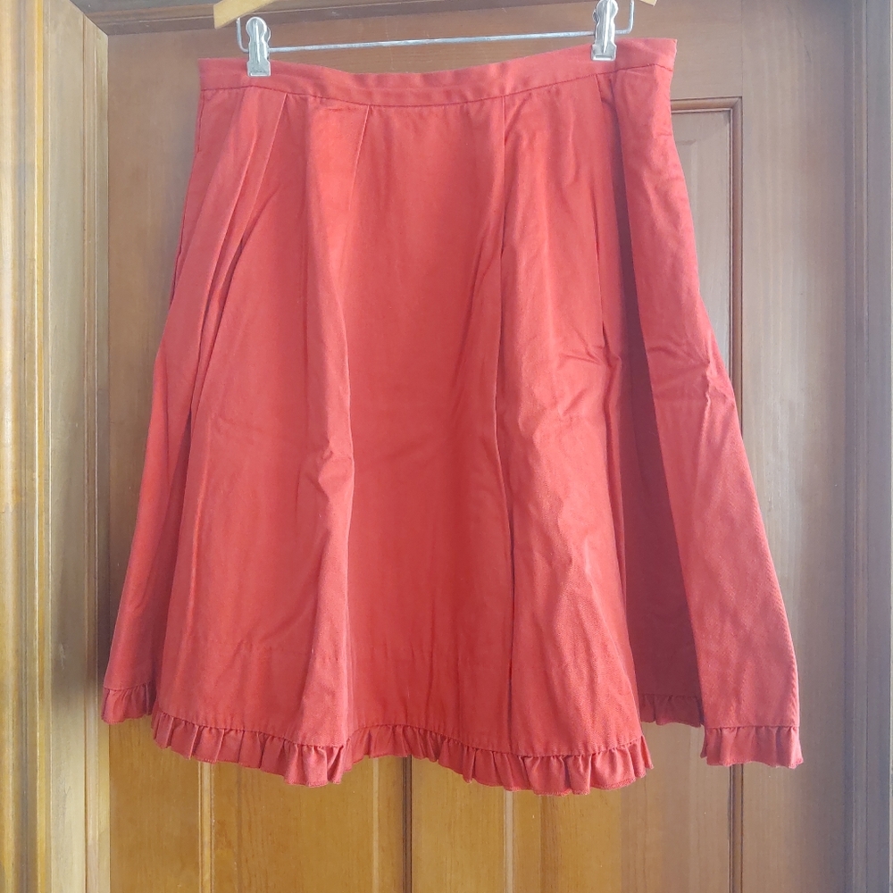 Fei for Anthropologie Cotton Skirt